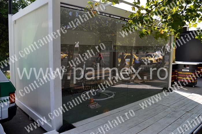 container perte geam Timisoara