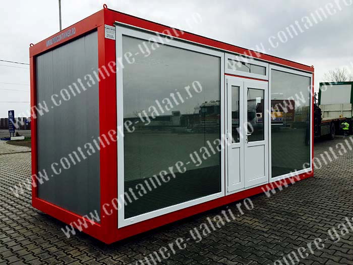 containere magazin geam Timisoara